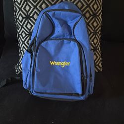 Blue Wrangler Backpack 