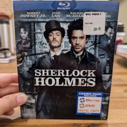 SEALED BRAND NEW Sherlock Holmes: A Game of Shadows (Blu-ray/DVD) Crime Mystery