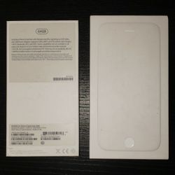 iPhone 6, Space Gray, 64GB, Box Only