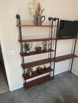 Wall shelves
