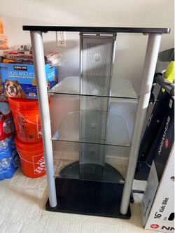 Glass stand shelf