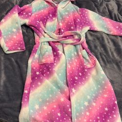 Girl’s Soft Unicorn Sleepwear Robe Ages 4-11