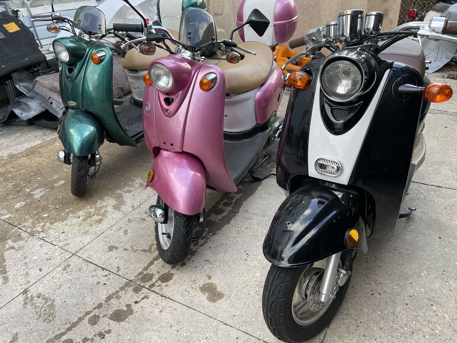 Scooters 50cc! Selling All 3 Scooters
