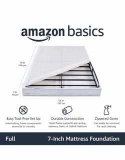 New Metal box spring and base combo- Full size