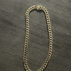14k gold Cuban link
