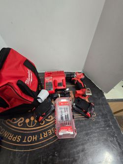 Brand new Milwaukee drill set