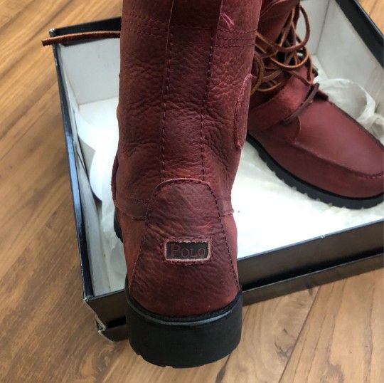 Polo boots red sale