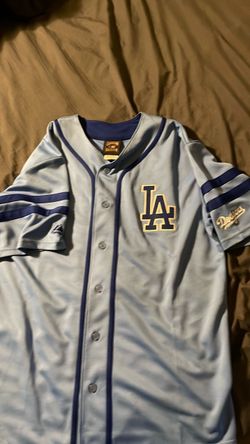 Vintage Light Blue LA Dodgers cooperstown collection Fan Jersey- #32 Sandy Koufax