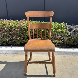 Antique Shaker Ladder-Back Side Chair
