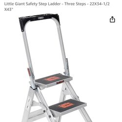 Little Giant 3 Step Safety Ladder