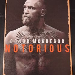 Conor McGregor 8 inch x 12 inch Wall Decor NEW 