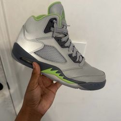 jordan 5 green beans used 
