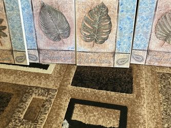Ceramic Plaques To Hang On Wall $30.00 4pcs