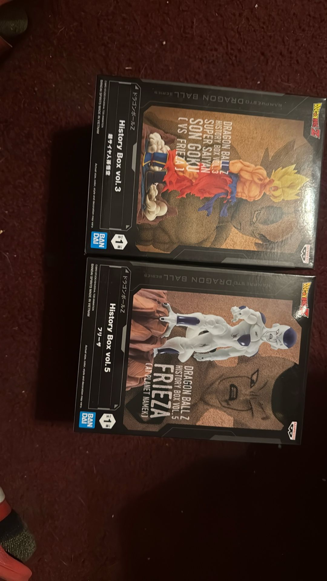 Goku Vs Frieza History Box Volume 3&5