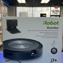 iRobot Roomba J7+ Robot Vacuum - Brand New