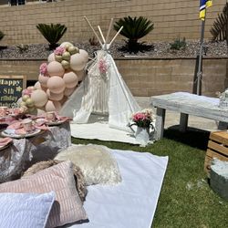 Teepee Picnic Table