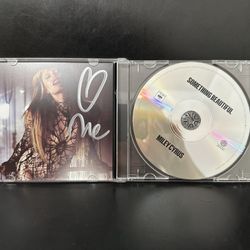 Miley Cyrus - Something Beautiful SIGNED CD - NEW  With Autographed Insert