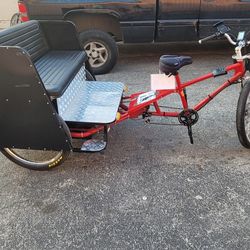 Pedicab With Cyclone Motor