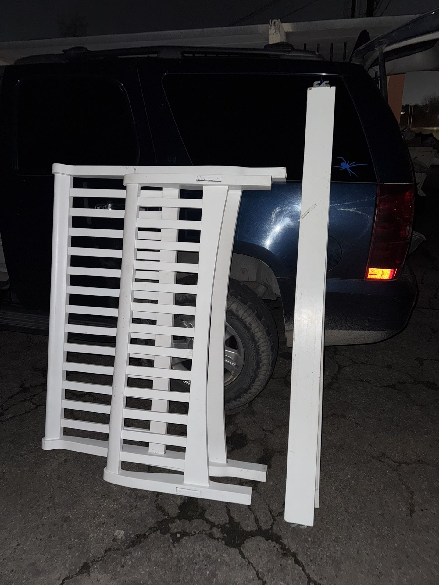 Wood Queen Size Bed frame OBO