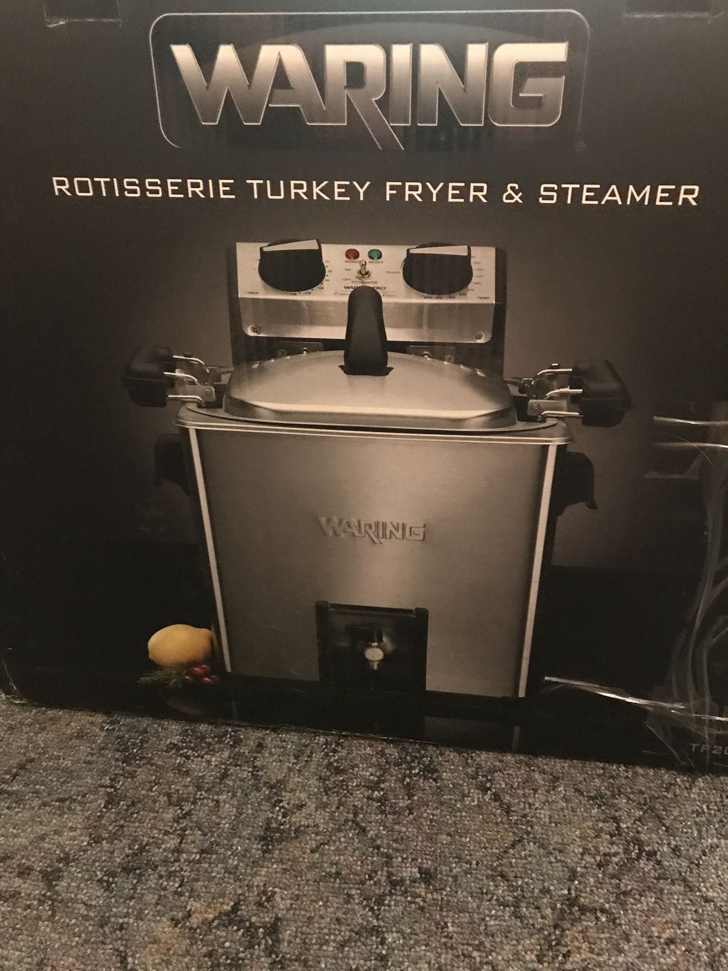Rotisserie Turkey Fryer & Steamer
