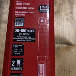 Craftsman 3/8 drive torque wrench