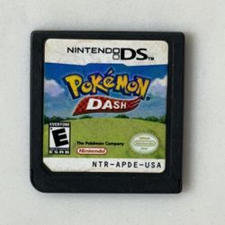 Pokemon Dash Authentic Nintendo DS Video GAME