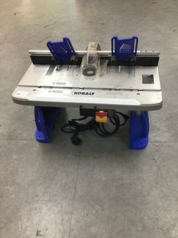 Kobalt Benchtop Router Table