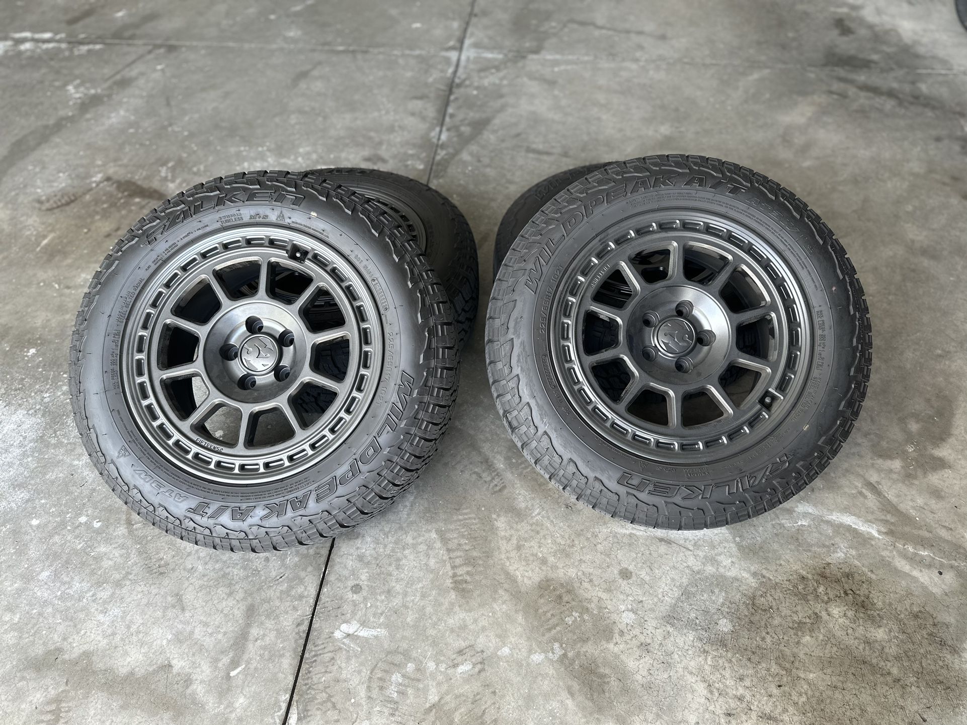 5x112 Fifthteen 52 Wheels With Falken AT Wildpeak Tires