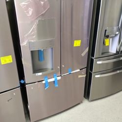 GE PROFILE COUNTER DEPTH FRENCH DOOR REFRIGERATOR OPEN BOX ITEM