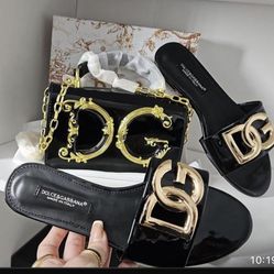Dolce gabbana purse and sandal