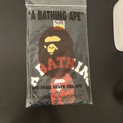 Bape Red College Tee