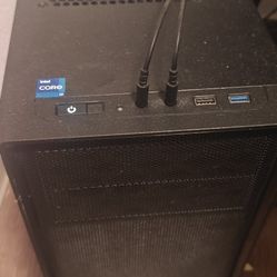 Gaming PC With High End Mesh Chair And Desk