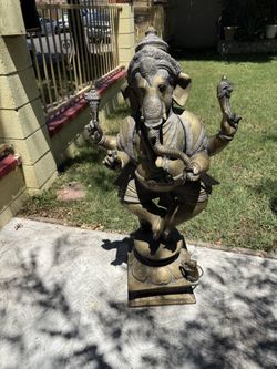 Bronze Statue Of Dancing Ganesha