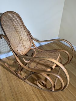 MCM Bentwood Rocking Chair Thonet Style