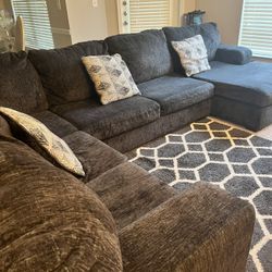 Grey Sectional Couch 