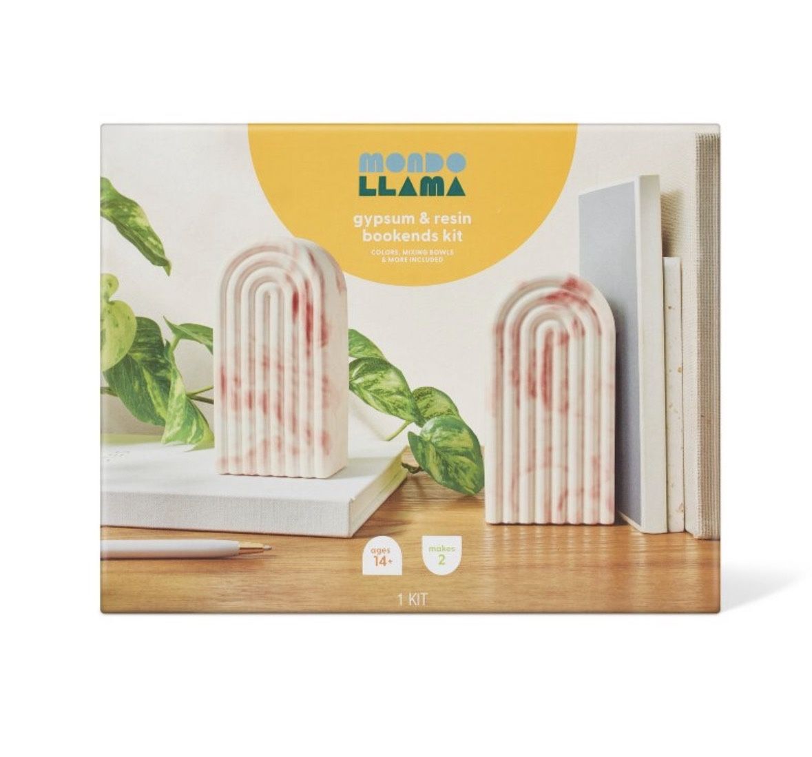 Gypsum & Resin Bookends Kit