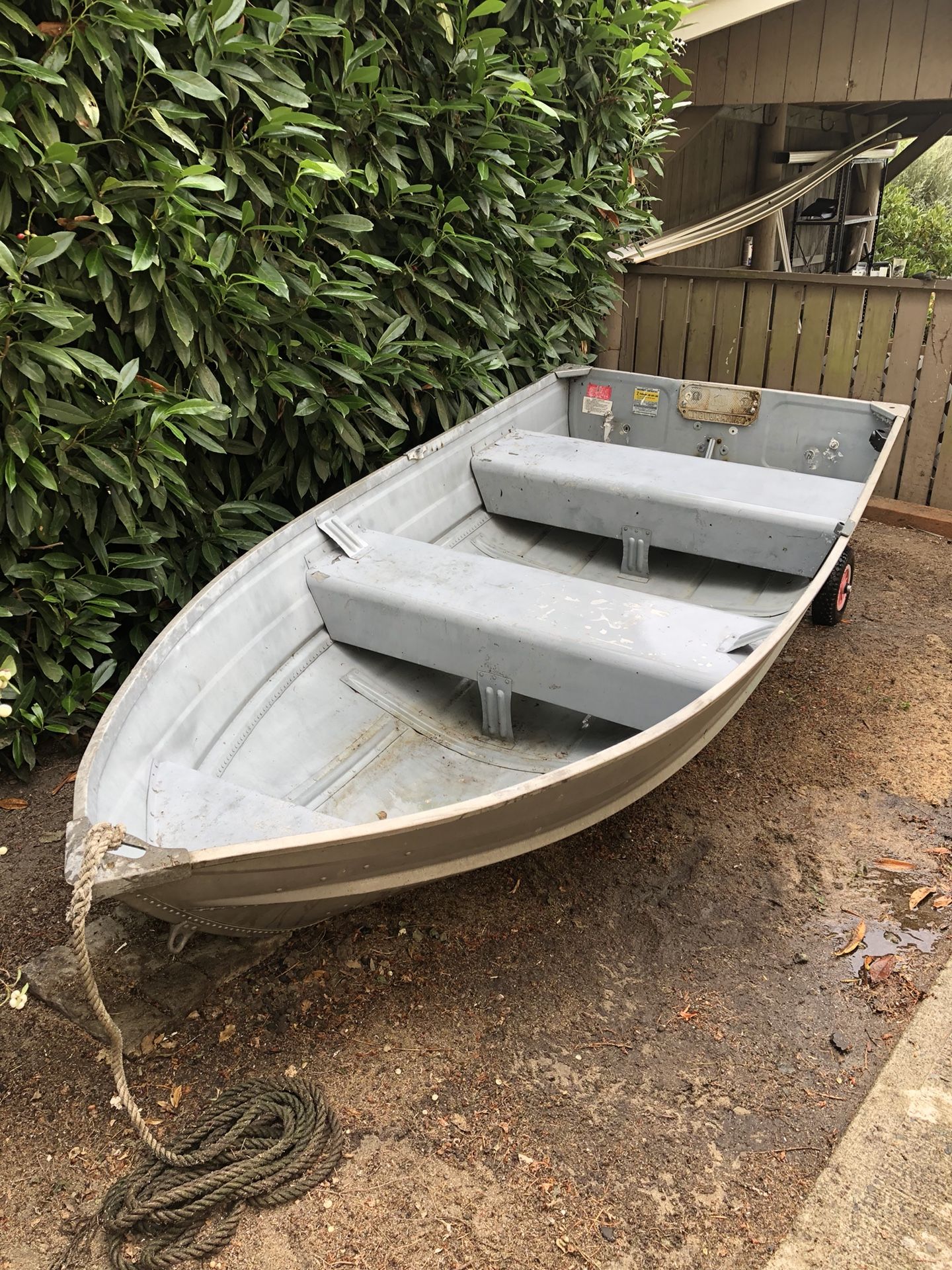 10 foot Sea Nymph aluminum boat
