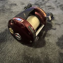 Abu Ambassador Two Speed 6500c3castiny Fishing Reel. 