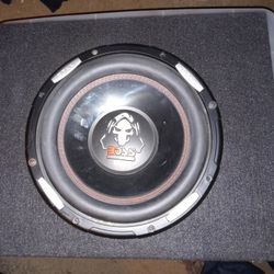 Bosinas Boss 1200 Watts C/u Son 2 Piezas El Precio Es Por El Par