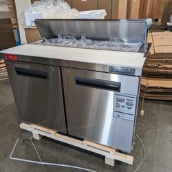 48” Sandwich Salad Prep Table 