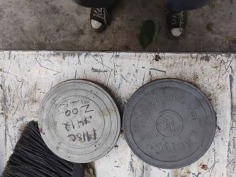 Antique Film Cans