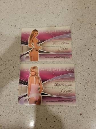 Tamara Wilmer 2008 Benchwarmer Signature Series autograph auto card 30