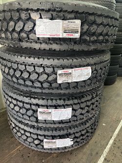 295/75/22.5 traction tires