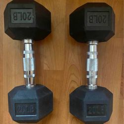 2 - 20lb Dumbbells