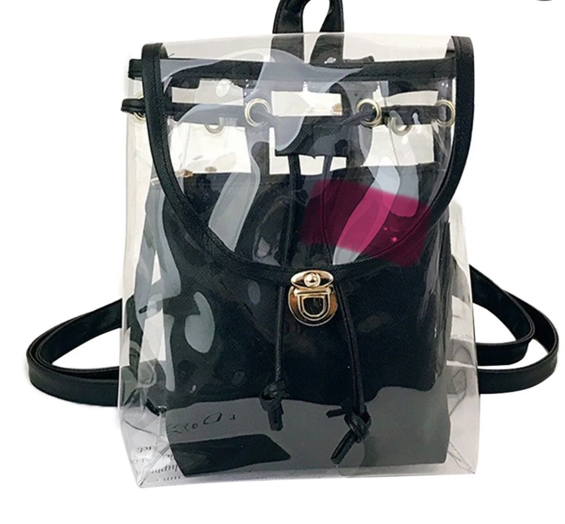 Chic Black and Silver Quilted Women's Bag