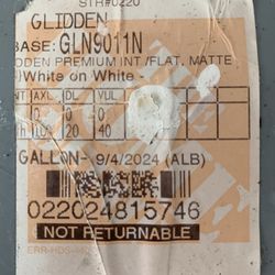 5 Gallon,  Glidden Paint