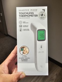 Sharper image thermometer