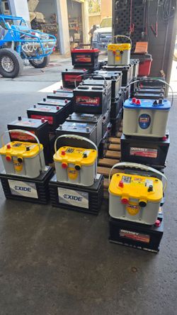 Car Battery 24f H5 34 78 65 48 49 47 H6 H7 51r 94r 86 H8 H9 Truck SUV And Car Batteries with Warranty. $60 + Core. Bateria para cualquier carro COVINA
