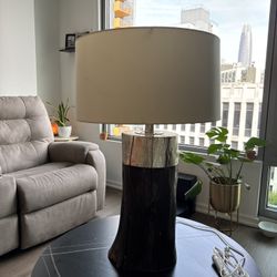 Wood Textured Lamp! ( Gorgeous ) (OBO)