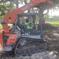 Bobcat Escavadora Volteó 